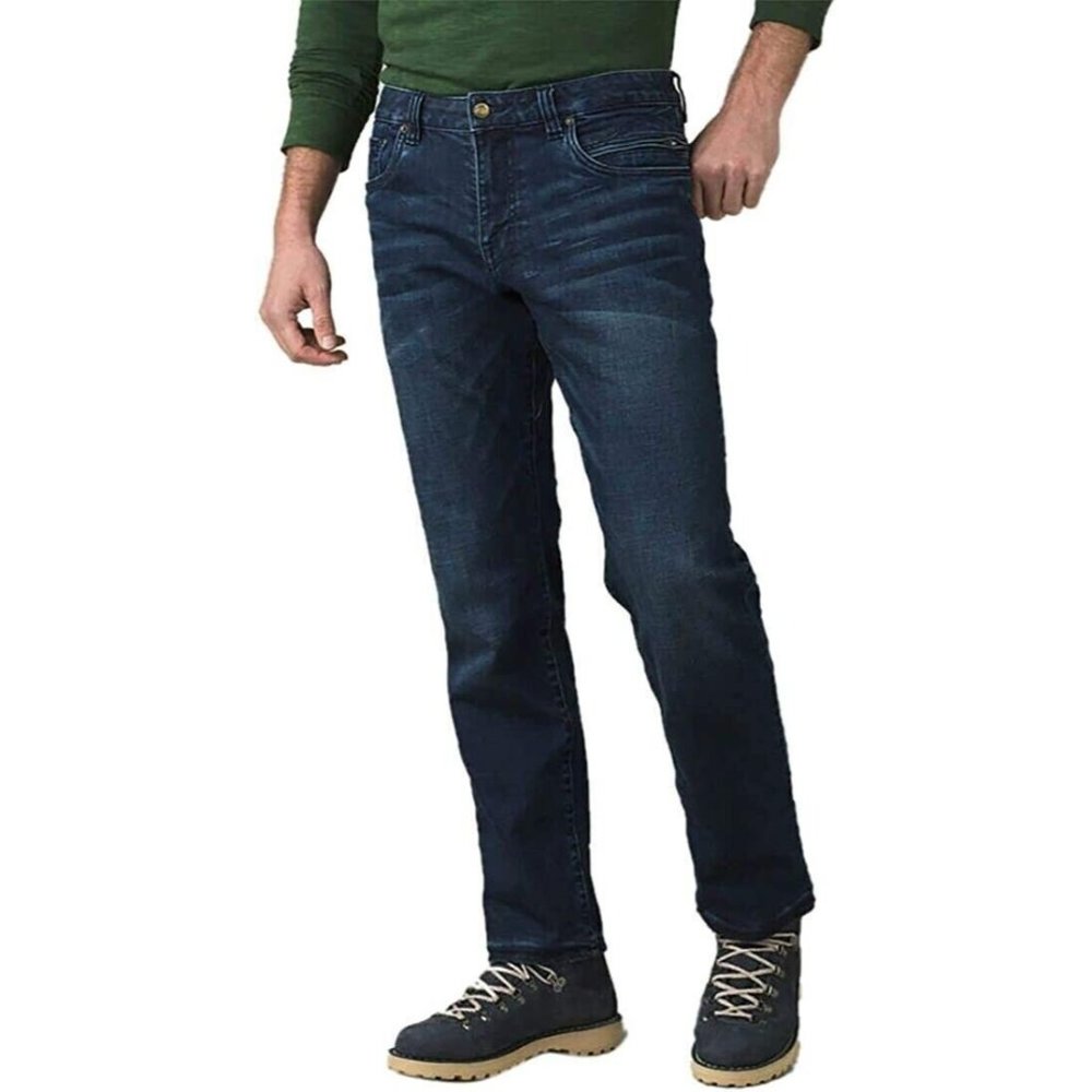 Prana  Men's Jeans Size 30 X 34 Hillgard Rinse  Rinse Chipped Wash